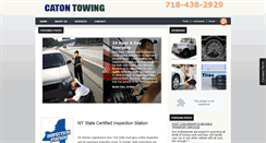 Desktop Screenshot of catontowing.com